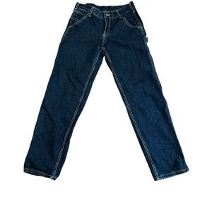 Brandy Melville Navy Straight Leg Jeans